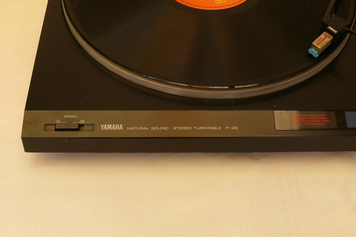 Vendo Tornamesa Yamaha P 28 Made Japan Sin Pastilla Y Aguja