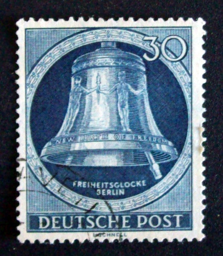 Alemania, Berlín - Sello Mi. 85 Campana 30p. Usado L3537