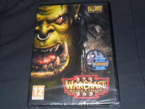 Warcraft 3 Gold Viene Su Exp Incl. Original Nuevo Sellado Pc