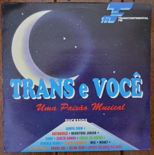 Lp Vinil - Trans E Voce - Uma Paixão Musical - 1993