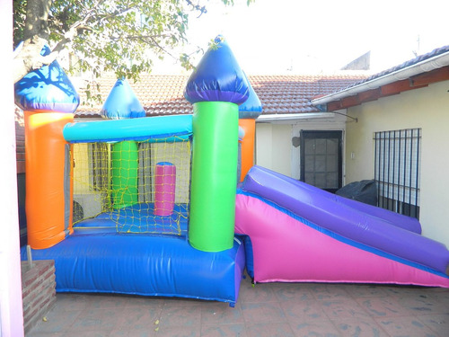 Imagen 7 de 10 de Castillo Con Tobogan Y Turbina Fabrica 3 Años De Garantia