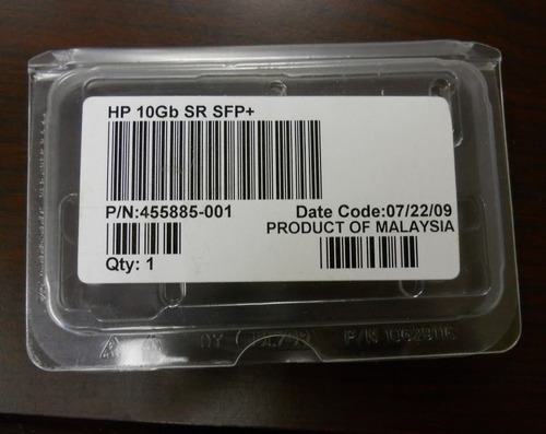 Hp Sr 10gb Sfp+ Optical Transceiver Module 455883-b21 455885