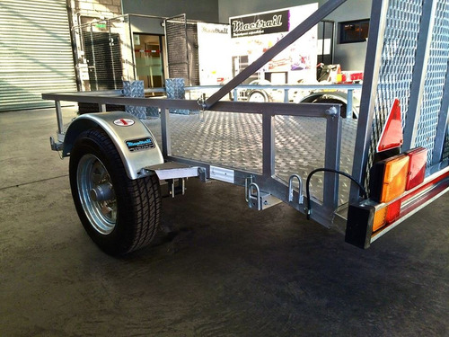 Imagen 7 de 11 de Trailer Mactrail Para 2 O 3 Motos Homologados Con Lcm