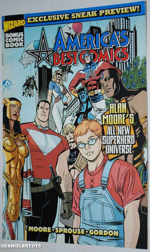 Hq American Best Comics Preview Wizard Bonus Book Alan Moore