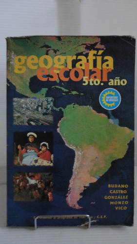 Geografía 5 Primaria. Budano, Castro. Edit. Monteverde.