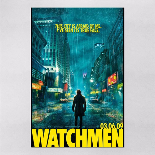 Poster 40x60cm Filmes Watchmen O Filme  Watchmen