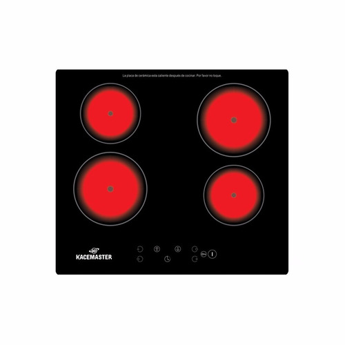 Anafe Vitroceramico Electrico 4 Horn Panel Touch Kacemaster