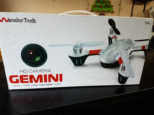 Mini Drone Wondertech Gemini Con Camara Blanco
