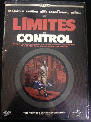 Dvd Los Limites Del Control / Limits Of Control Jim Jarmusch