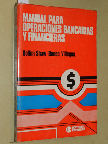 Manual Para Operaciones Bancarias Y Financieras  -  L015