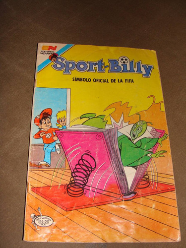 Antiguo Comic Sport Billy, Simbolo Oficial De La Fifa, Año 1