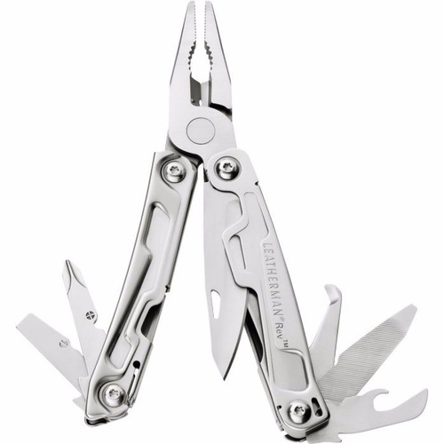 Imagen 1 de 5 de Pinza Multiuso Navaja Leatherman Rev 14 Usos - Local Palermo