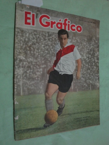 El Grafico 1965 River Lamina Lanus Rosario San Lorenzo Racin