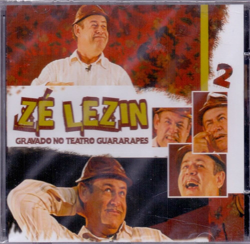 Cd Zé Lezin 2 - Gravado No Teatro Guararapes 