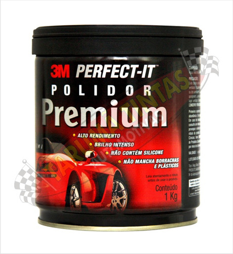 Massa De Polir Polimento Premium Linha Gold 3m Lata 1kg