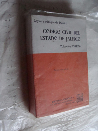 Libro Codigo Civil Del Estado De Jalisco , Año 1996 , 609 Pa