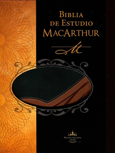 Biblia De Estudio Macarthur Rv1960. Piel. (macarthur)