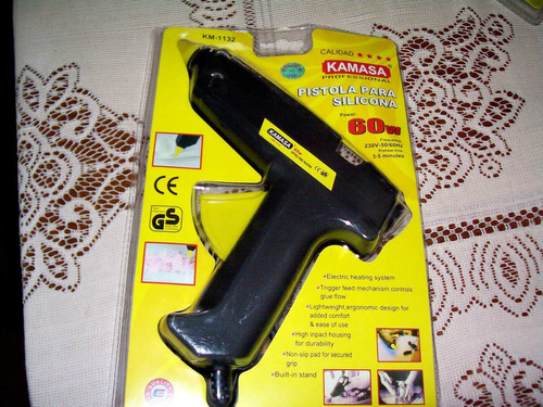 Pistola De Silicona De 60 W Marca Kamasa Profesional