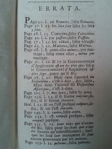 Considerations Sur Grandeur De Romains Montesquieu 1734 1 Ed