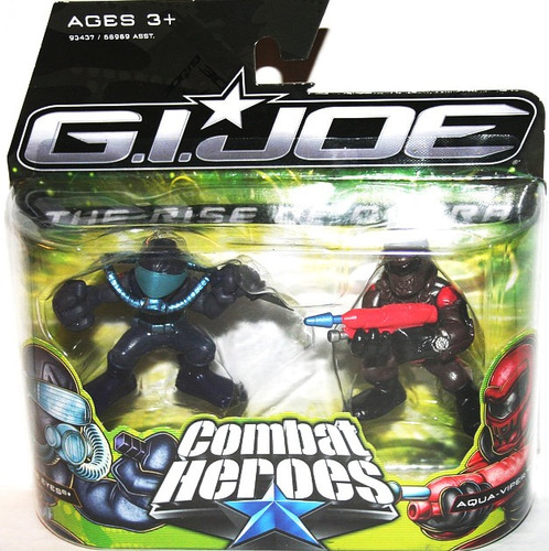 Combat Heroes Snake Eye Aquaviper The Rise Of Cobra G.i. Joe