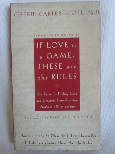 If Love Is A Game These Are The Rules. C. C. Scott En Inglés