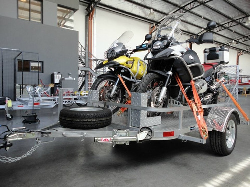 Imagen 2 de 11 de Trailer Mactrail Para 2 O 3 Motos Homologados Con Lcm