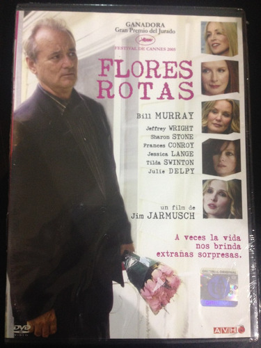 Dvd Flores Rotas / Broken Flowers / De Jim Jarmusch | MercadoLibre