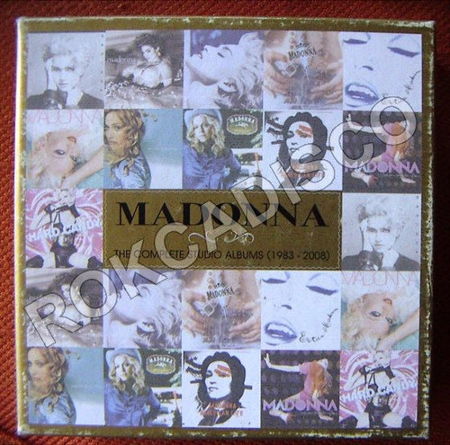 Maddona The Complete Studio Albums 1983 - 2008, 11 Cd´s