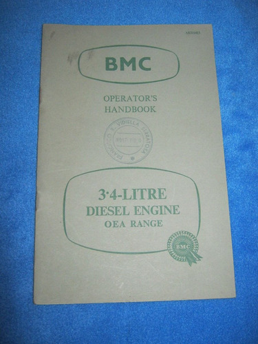 Manual Bmc Del Motor 3.4 Diesel