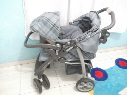 Carrinho De Bebê Burigotto Aluminum C/ Bebê Conforto