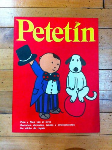 Revista Petetín - Material Didactico - Año 1 Nº 8 - Antiguo