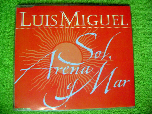 Eam Cd Maxi Single Luis Miguel Sol Arena Y Mar 1999 Promo