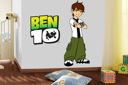 Adesivo Parede Infantil Quarto Super Heroi Ben 10 Menino