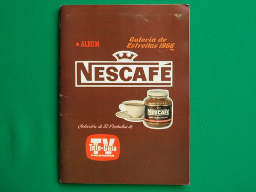 1966 Album Nescafe Galeria D Estrellas 52 Portadas Tele Guia
