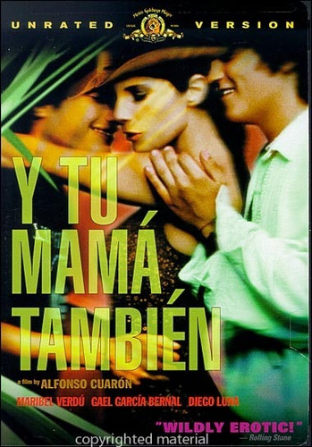 Dvd Y Tu Mama Tambien / Unrated Version Sin Censura