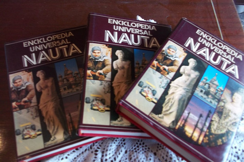 Enciclopedia Universal Nauta 3 Tomos Completa