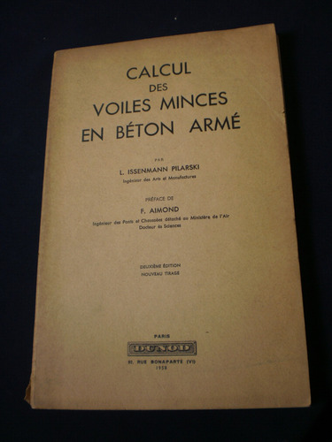 Calcul Des Voiles Minces En Béton Armé - L. Issenmann