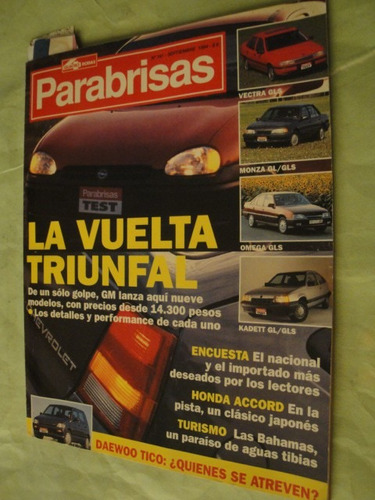 Parabrisas 191 Bmw 740 Tico Uno Cl Accord Ex Tipo Slx Ranger