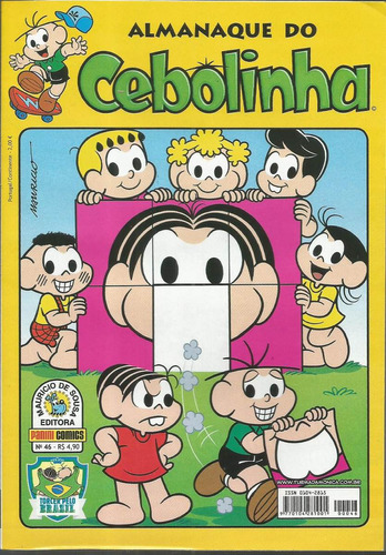 Almanaque Do Cebolinha Nº 46 - Editora Panini - Capa Mole - Bonellihq Cx22 C19