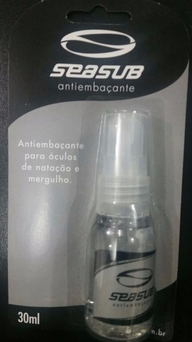 Anti Embaçante Para Mascaras Oculos Mergulho 30ml Seasub