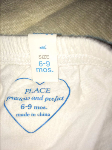 Imagen 4 de 4 de Falda Children Place Con Short. 6 - 9 Meses
