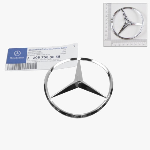 Mercedes Emblema Estrella Maleta W208 Clk320 430 2087580058