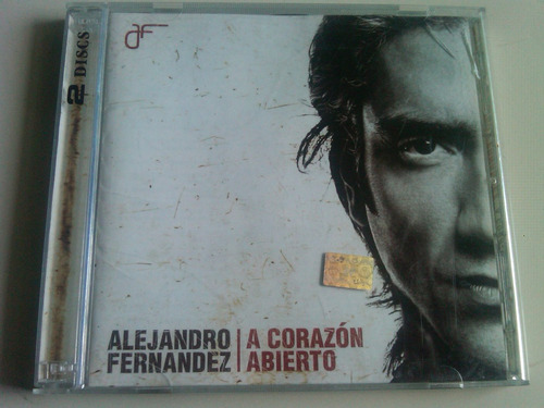 Alejandro Fernandez A Corazon Abierto Cd + Dvd Usado