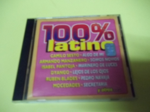 Cd 100 % Latino Compilado Musica Melodica