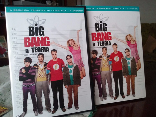 Dvd Big Bang , A Teoria - A Segunda Temporada Completa 4 Dvd