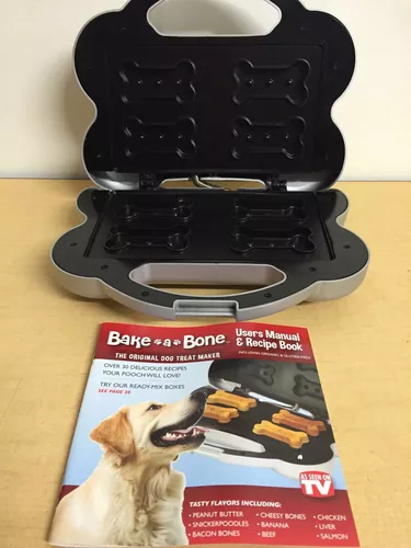 Bake-A-Bone The Original Dog Treat Maker Silver 