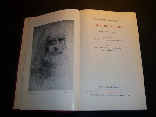 Leonardo Da Vinci . Dmitri Mereschkowski . En Alemán