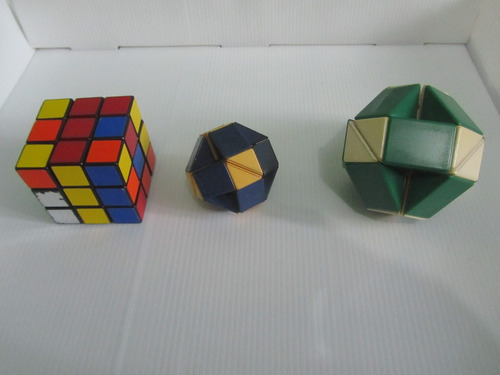 Cubo Magico Rubik + Gusano Magico Gde + Chico Revisa Fotos