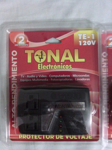 Protector 110v Tonal Electrónicos,tv,audio,lavadoras,etc.