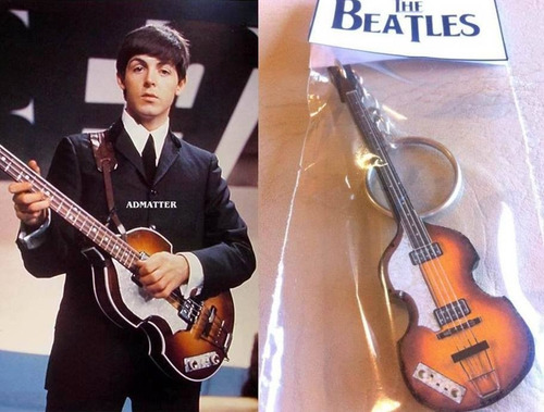 Pack X3 Souvenir Bajo Hofner Beatles Paul (o Surtido A Elec)